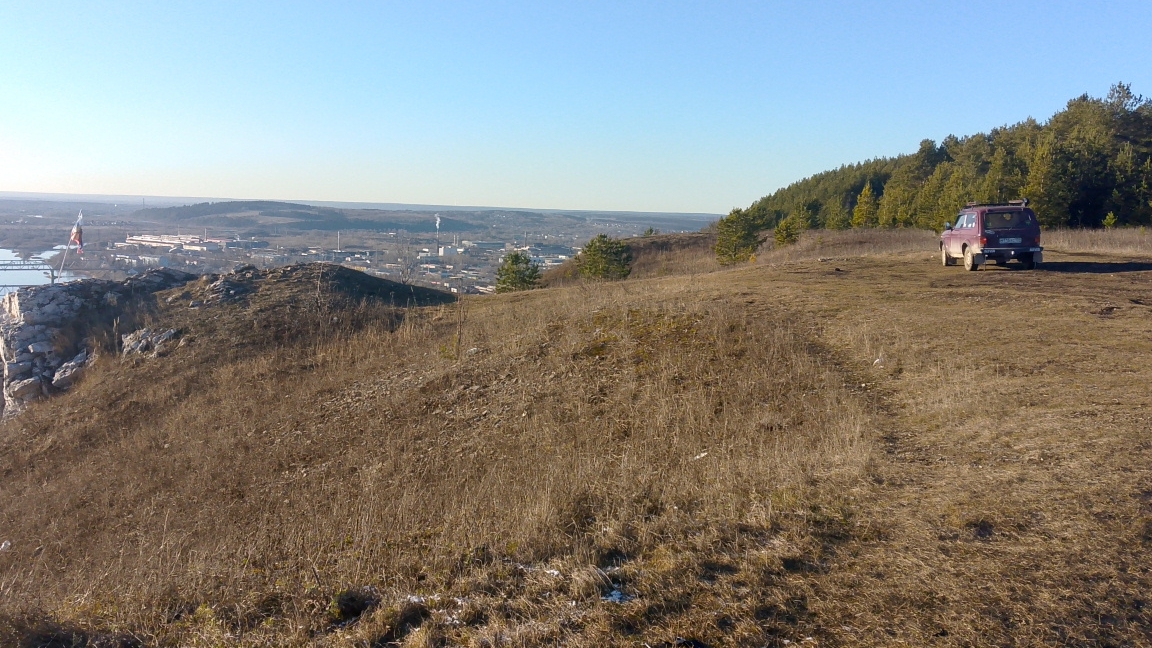 Архиповская гора,на среднем Урале.