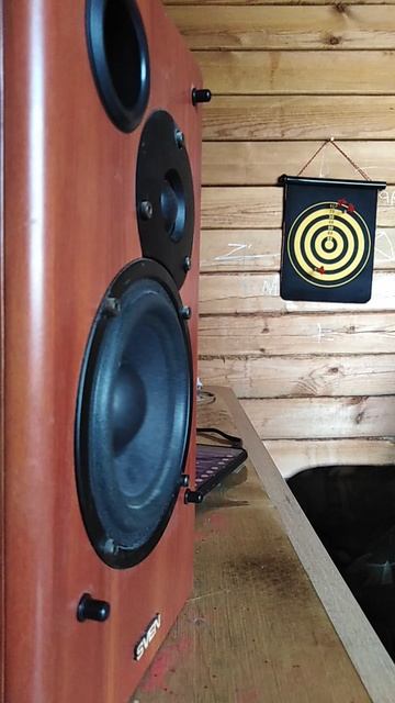 Бальшой бас на старой колонке