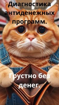 Диагностика антиденежных программ.