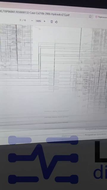 CX210B to CX290B. Hydraulics. Гидравлические схемы. 10 стр. Negative Control.