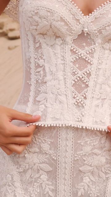 Свадебное платье Арета из коллекции «Free Spirit» 2026 от бренда Gabbiano