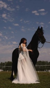 Свадебное платье Паллора из коллекции «Free Spirit» 2026 от бренда Gabbiano