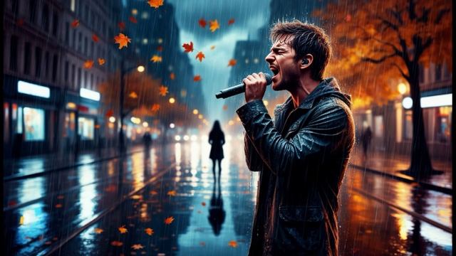 На противоположном берегу дождя