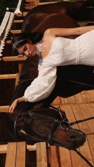 Свадебное платье Мона из коллекции «Free Spirit» 2026 от бренда Gabbiano