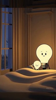 Лампочки оживают🥰#лампочка #мультфильмы #Япония #Китай #мило