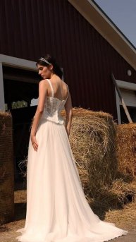 Свадебное платье Гаванна из коллекции «Free Spirit» 2026 от бренда Gabbiano