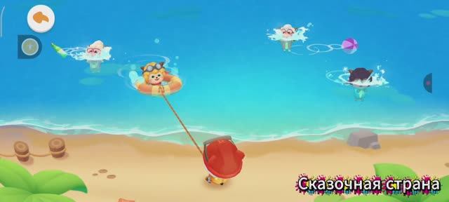 Бейби бас. Заправляем пожарную машину, спасаем утопающих🚒|Детские мультики| Мультики для детей😊