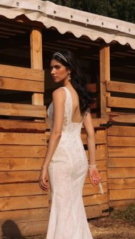 Свадебное платье Чезара из коллекции «Free Spirit» 2026 от бренда Gabbiano