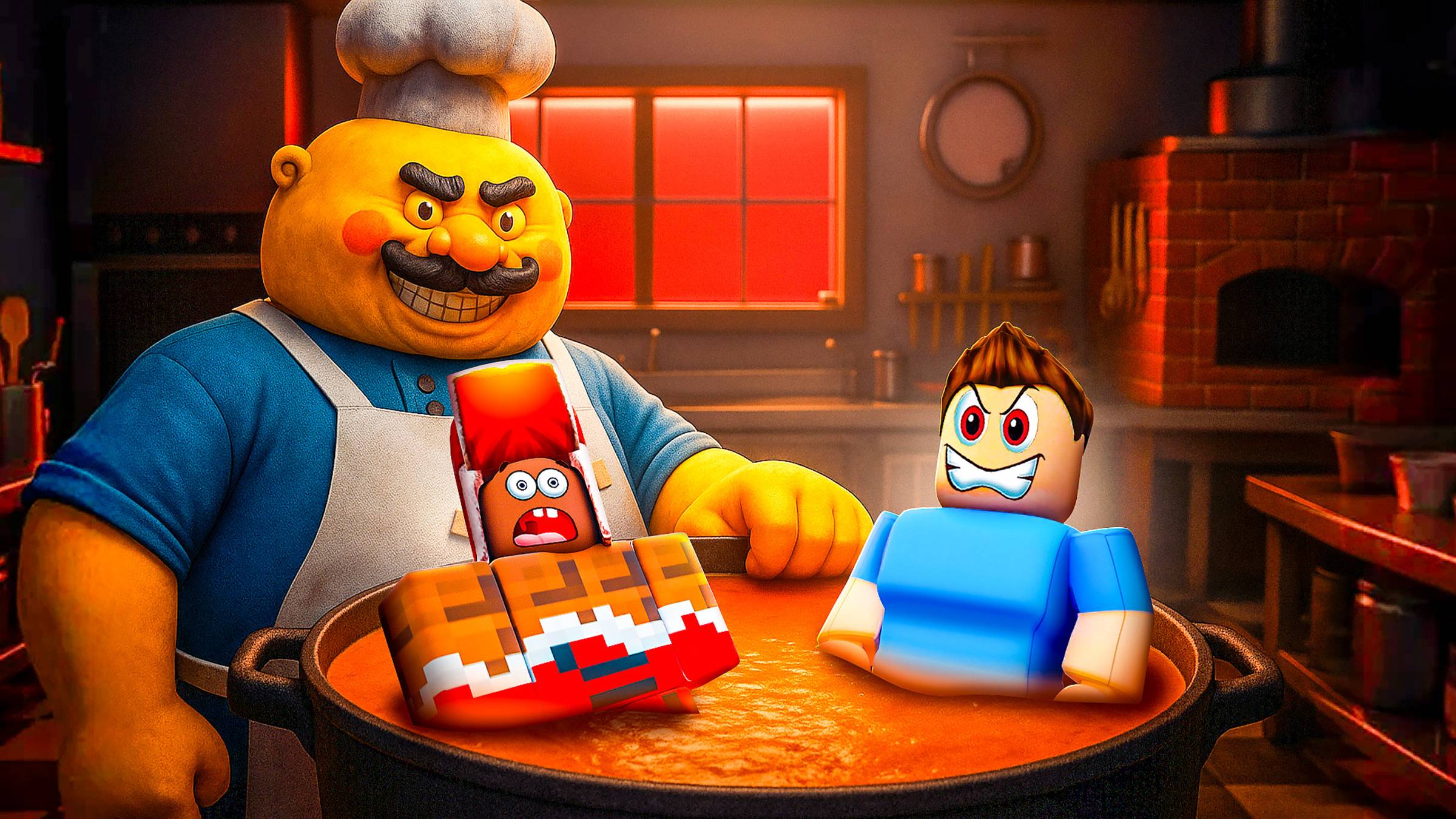 😱 СРОЧНО БЕГИ! 🏃🏻 ИЛИ МИСТЕР МИКС СДЕЛАЕТ ИЗ ТЕБЯ СУП! ROBLOX