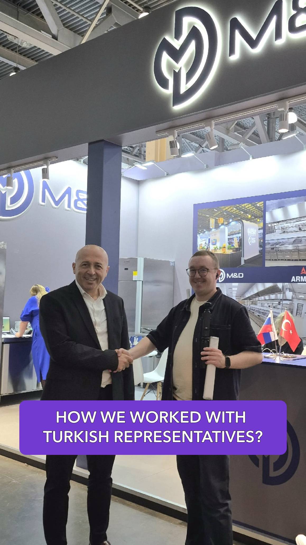 How did we work with Turkish representatives?