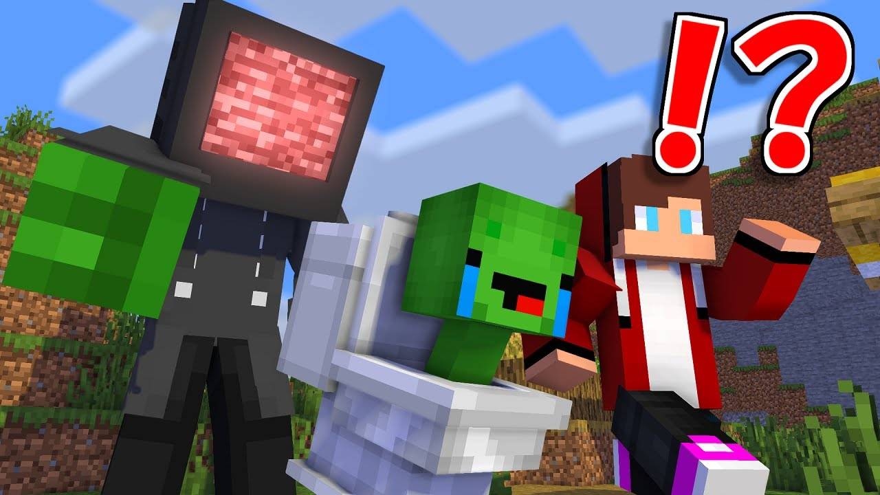 Майки стал унитазом Скибиди!？ - Анимация для Майнкрафта