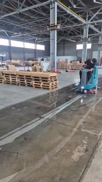 Поставка поломоечной машины FD85 на пивоваренный завод