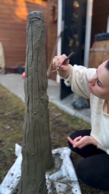 Декоративные фонари своими руками в виде дерева