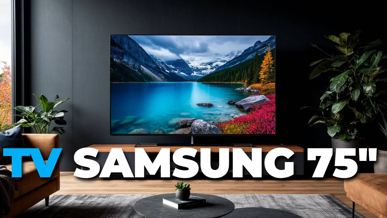 Samsung UE75DU8000UXRU — мощный 75-дюймовый Smart TV для дома 🏠