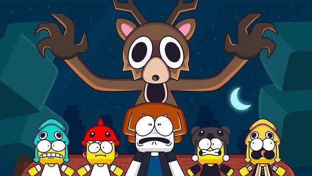 99 НОЧЕЙ В ЛЕСУ: ИСТОРИЯ, КОТОРУЮ ВАМ НИКТО НЕ РАССКАЗЫВАЛ! (Roblox Анимация)  РЕАКЦИЯ