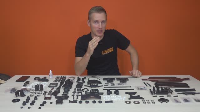 Собираю машину для дерби на радиоуправлении