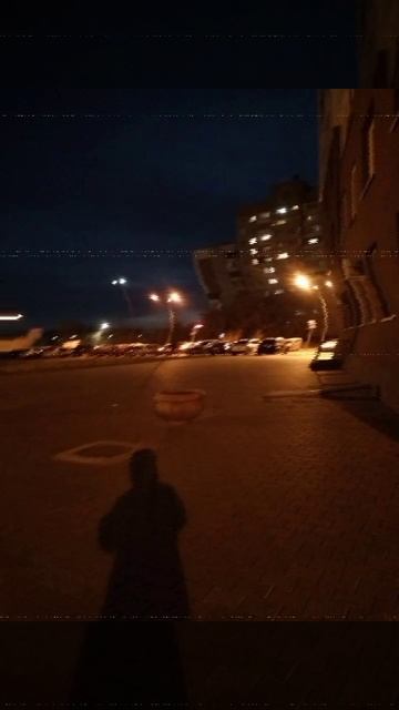 Вечер в городе❤️🌆🌌. Привет от Анюты.