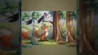 Современная Ворона и лисичка!)🦊 ИИ🔥🔥🔥🔥🔥Дуэт...Мой первый рассказ