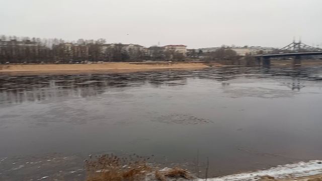 ширина волги в Твери