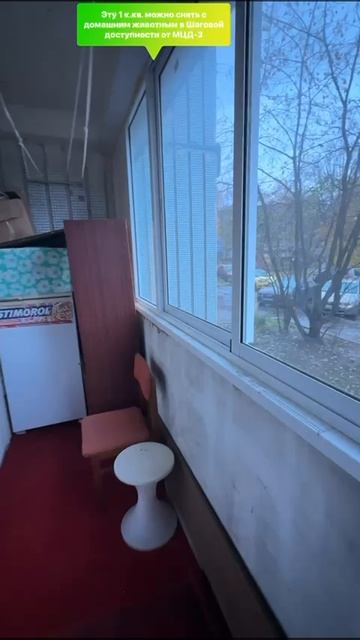 Сдаётся уютная однокомнатная квартира в Зеленограде, к.1015.