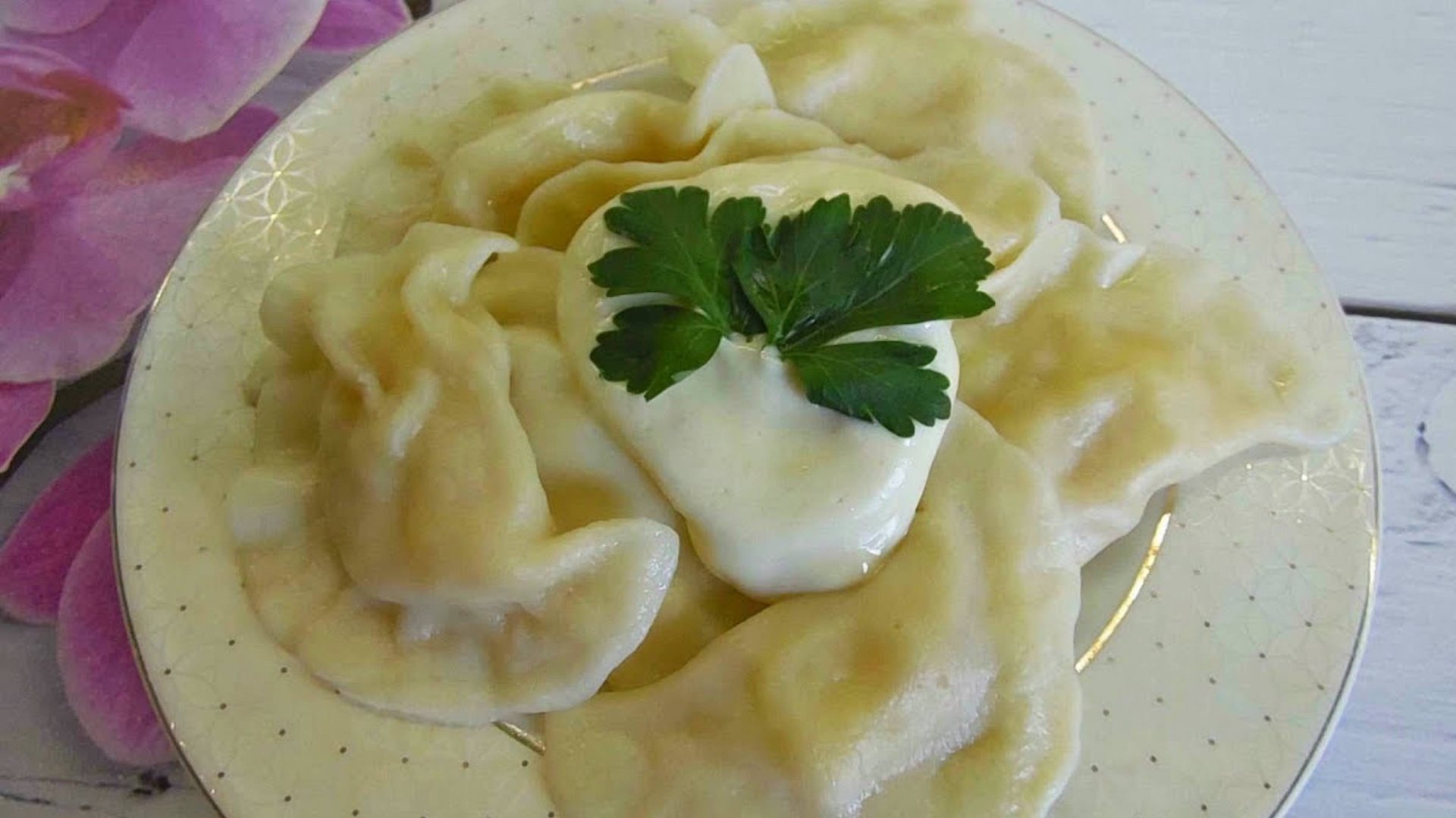 Вареники с картофелем по домашнему