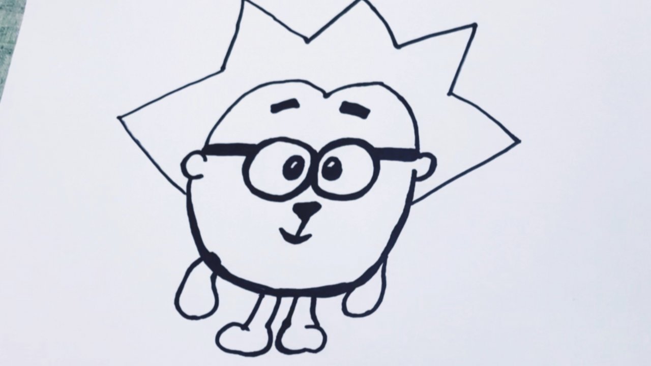 Ёж. Рисуем Вместе.