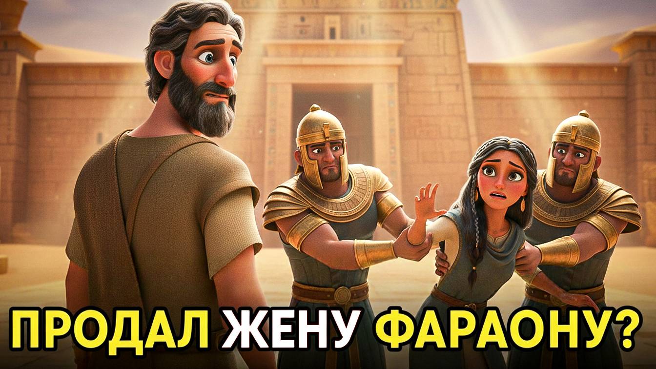 Аврам отдал жену в ГАРЕМ Фараона? Поступок труса или мудреца? | Библейская история