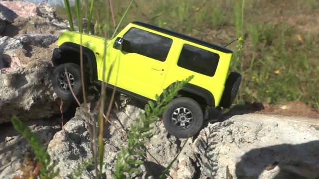 RC Suzuki jimny 2020. Тест на бездорожье
