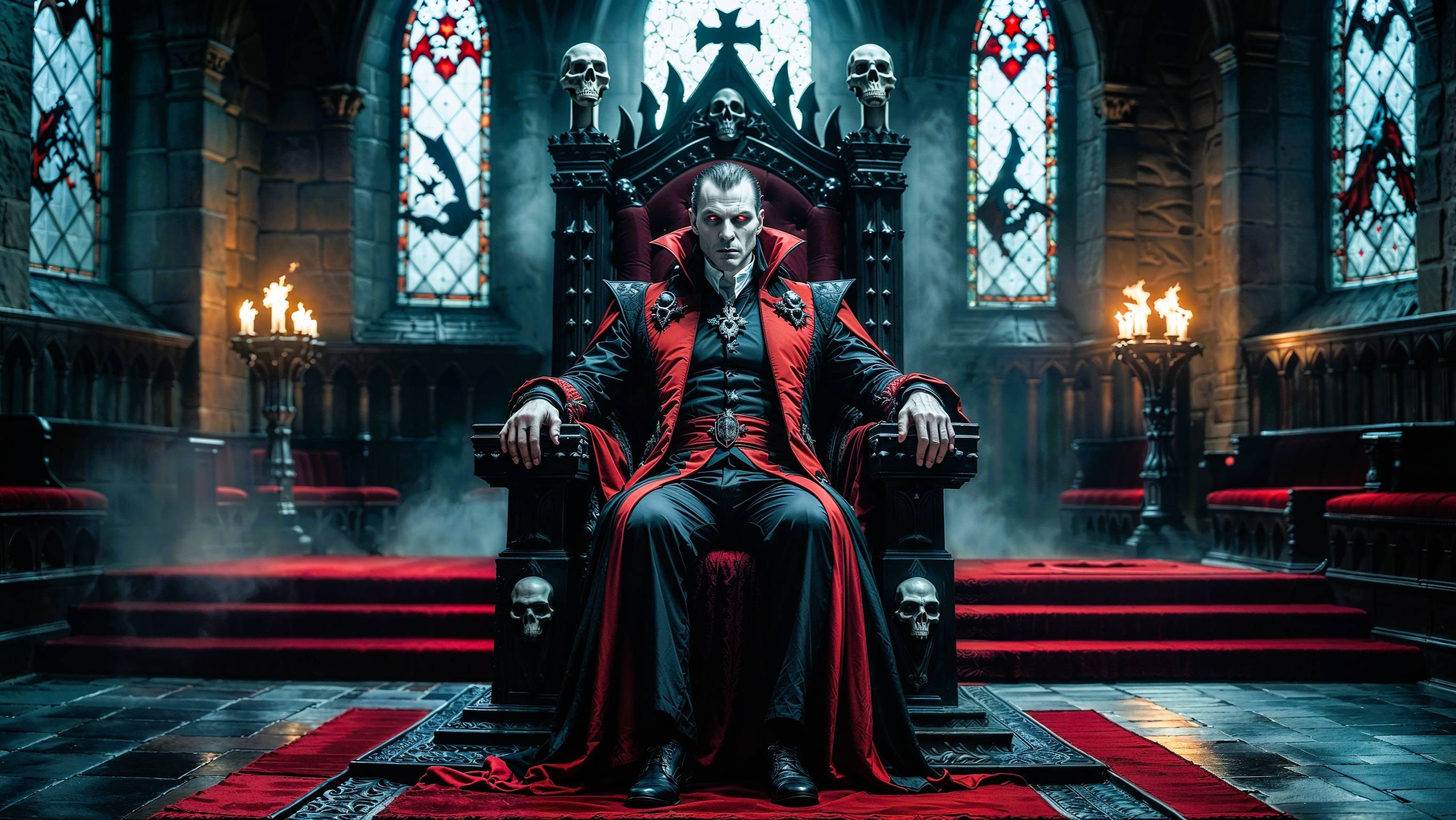 Граф(GJ) - Багровый сумрак (Udio.ai)