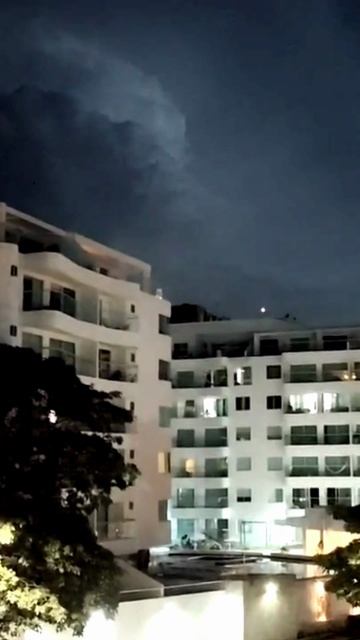 Гроза в Колумбии Картахен