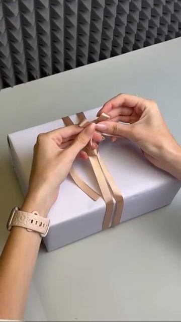 Упаковка за 30 секунд - реально! Артикул на топовую ленту: 218457050 #ленты #рукоделие #упаковка