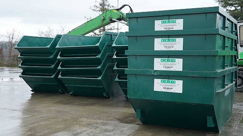 В микрорайонах Сочи установлены 49 контейнеров для крупногабаритного мусора