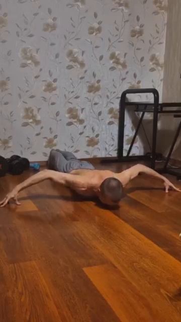 Невозможное отжимание, сможешь?