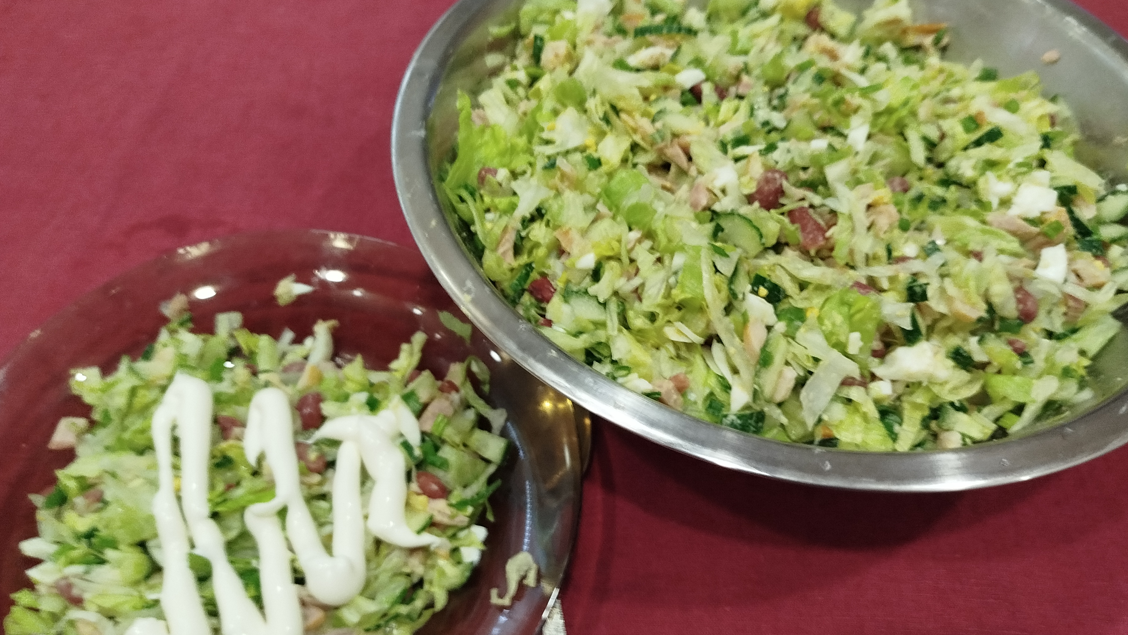 Готовлю салат "Вдохновение"