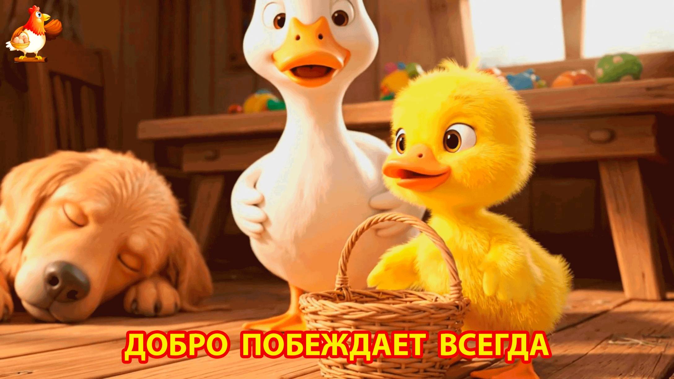 Мама утка с утенком и как Добро всегда побеждает зло 🦆🐺😮 эпизод 2