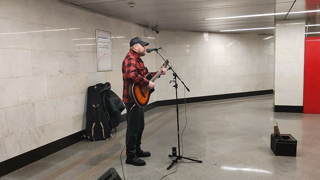 Журавли. Музыка в метро.