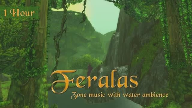 Feralas Music Water Ambience | 1 hour World of Warcraft for Relaxing Sleep Meditation