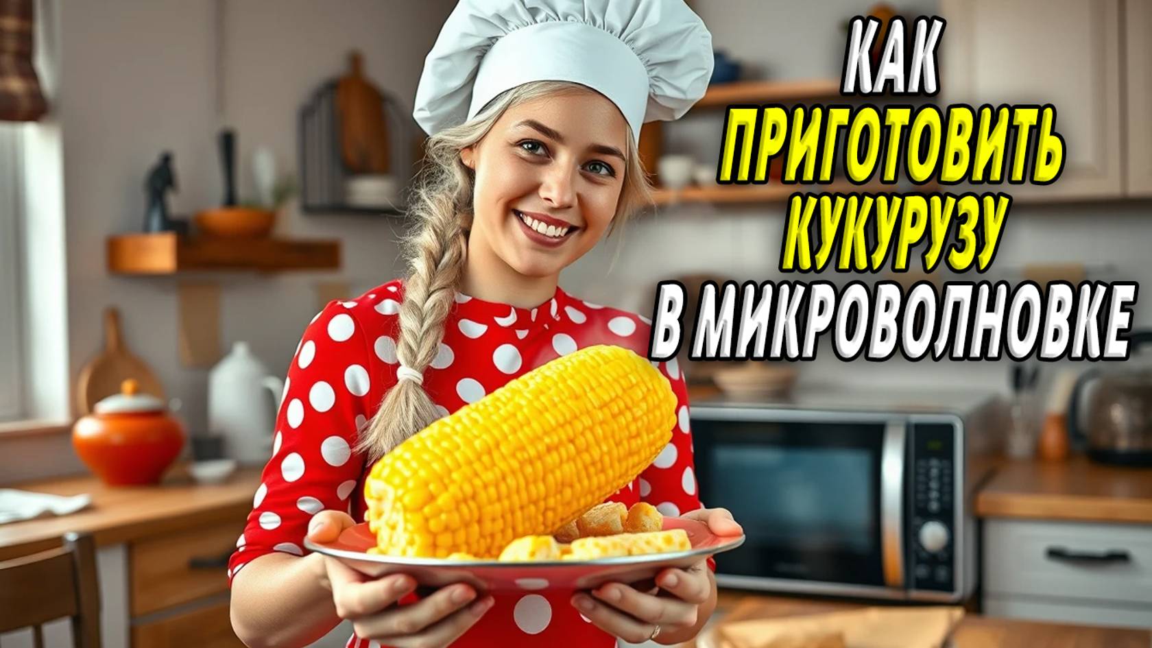 Как приготовить кукурузу в микроволновке
