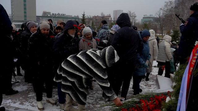 На Южном Урале отдали дань уважения сотрудникам, погибшим при исполнении служебных обязанностей