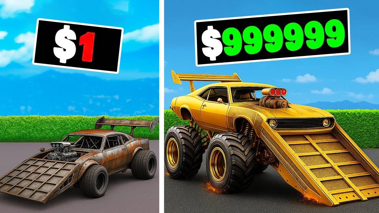 ПРОКАЧАЛ РАМПУ ЗА $1 ДО $1,000,000 В GTA 5