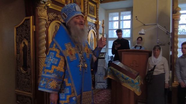 Проповедь митрополита Иоанна в праздник Казанской иконы Божией Матери с.Нурма