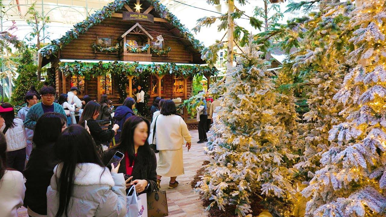 더현대 서울! 크리스마스 산타의 집 2025 개장! Atelier de Noel 크리스마스 공방~너무 이쁩니다! 서울여행워커