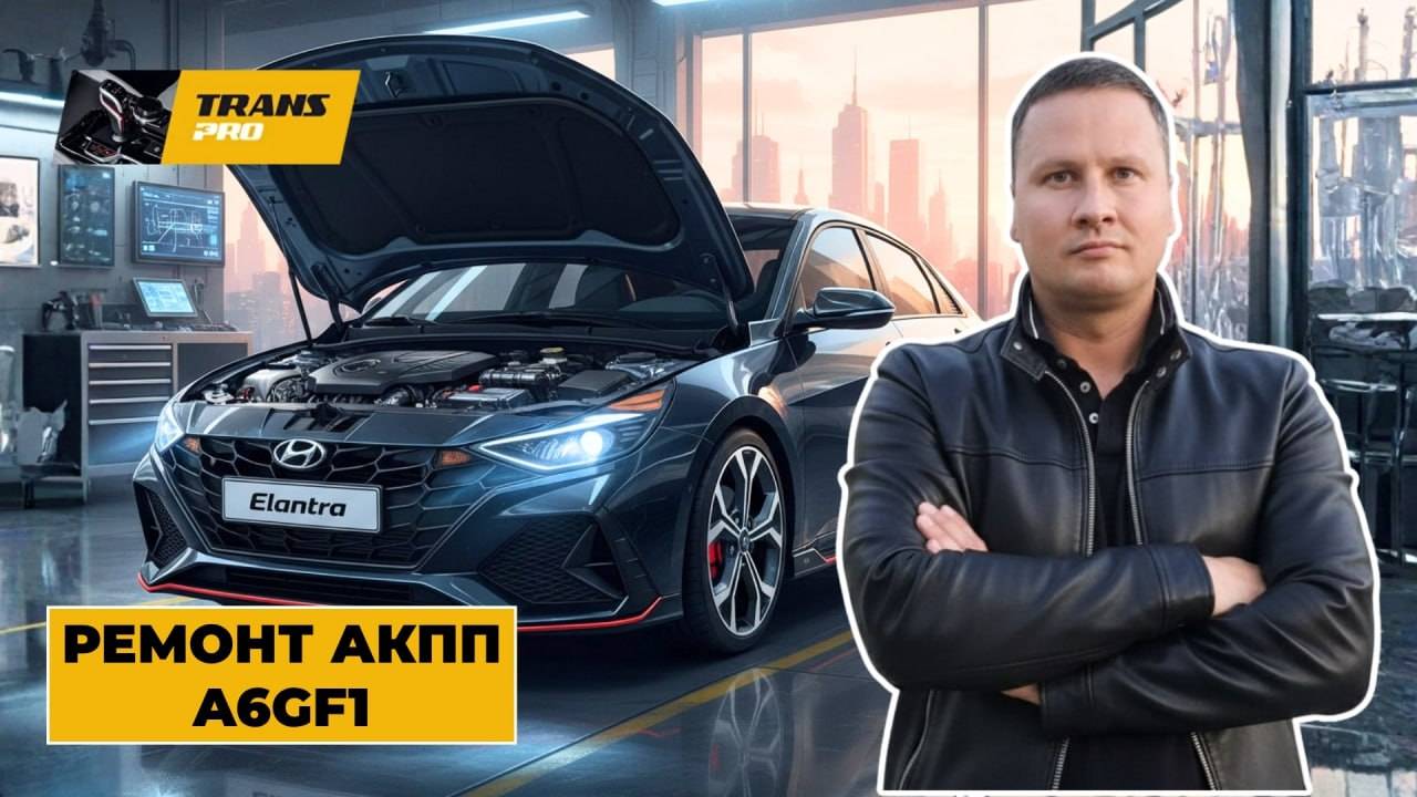 Ремонт АКПП A6GF1. Ремонт АКПП на Hyundai Elantra.