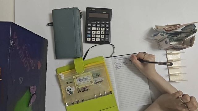 #7 Заключительное видео разложения денег по методу конвертов в 2025 году, сумма 15 000