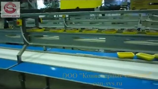 Модульный конвейер для птицефабрики