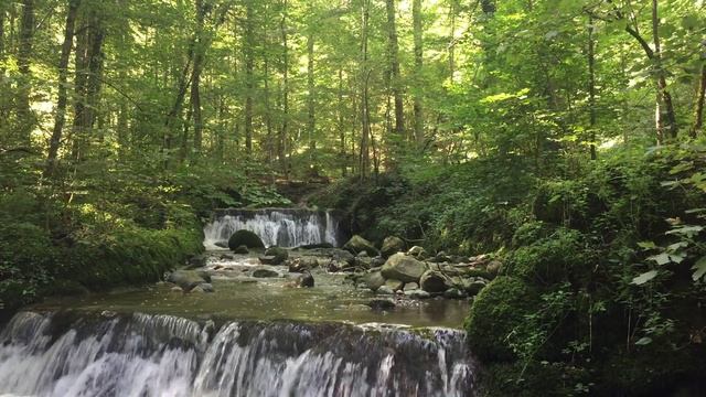 ✔️РУЧЕЙ С ВОДОПАДАМИ