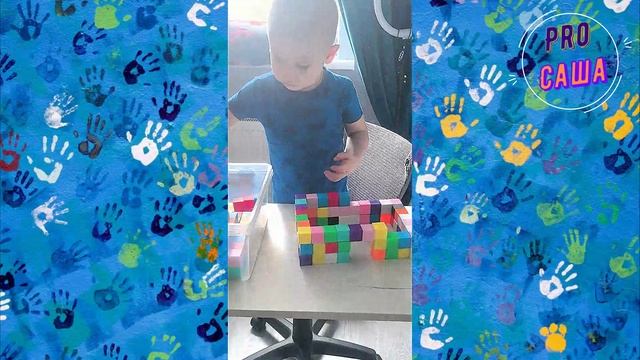 Развитие детей. Магнитный конструктор. Мелкая моторика. Мышление, фантазия.