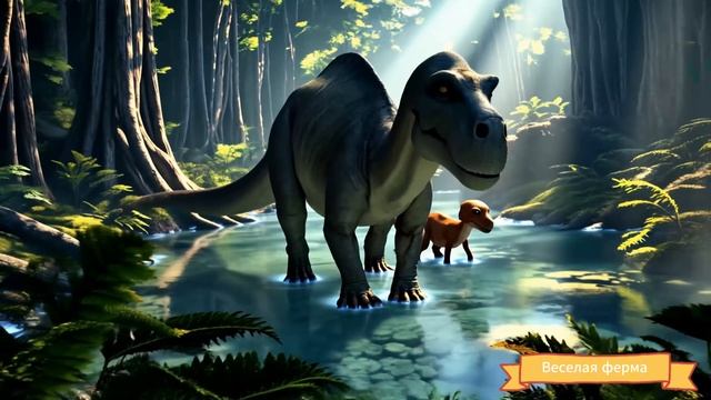 Доисторические животные Юрского периода🦕|Детские мультики| Мультики для детей🦖