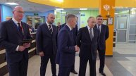 Владимир Путин посетил физкультурно-оздоровительный комплекс «Орбита», Самара, 6 ноября 2025 года