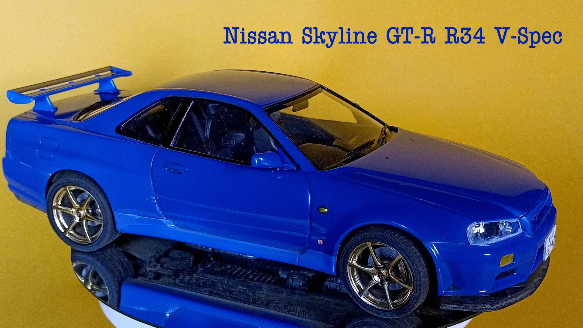 Nissan Skyline GT-R R34 V-Spec (Tamiya 1/24)